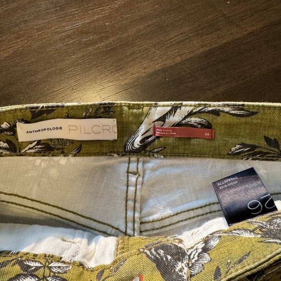 Anthropologie Pilcro High-Rise Cigarette Pants - Picture 4 of 7